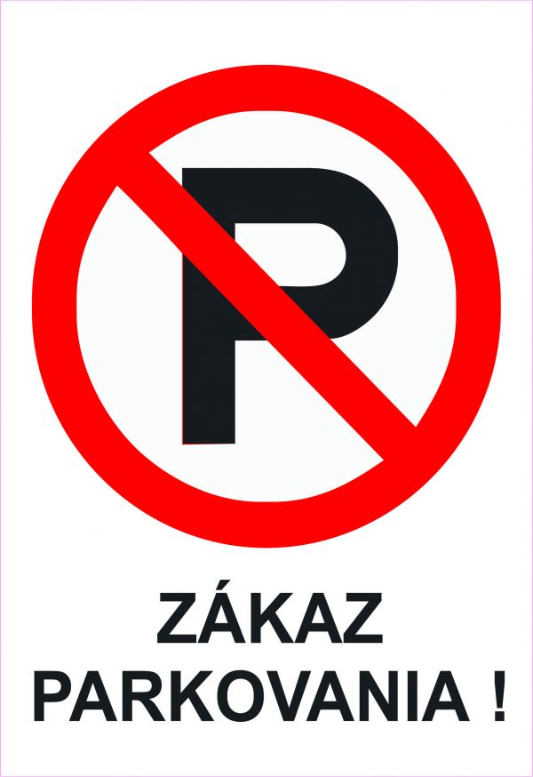 Zákaz parkovania